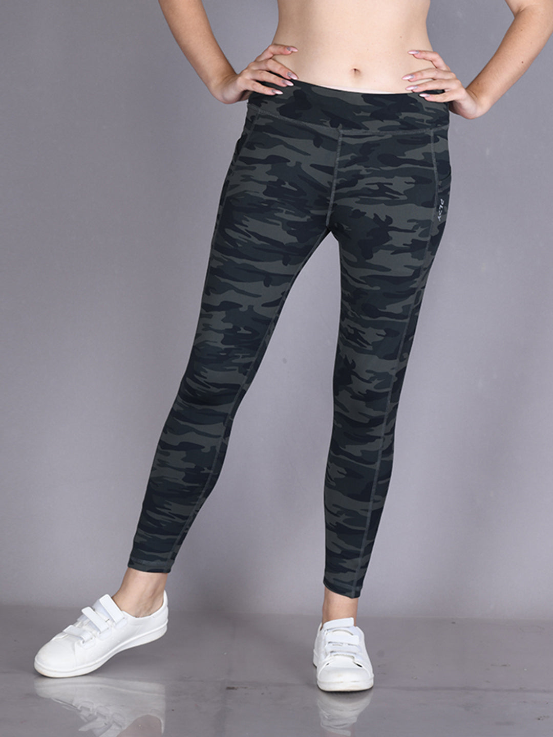 Grey Leggings Activewear Womens India LYRA