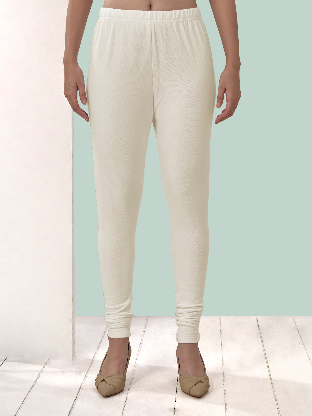 Ladies winter white leggings online