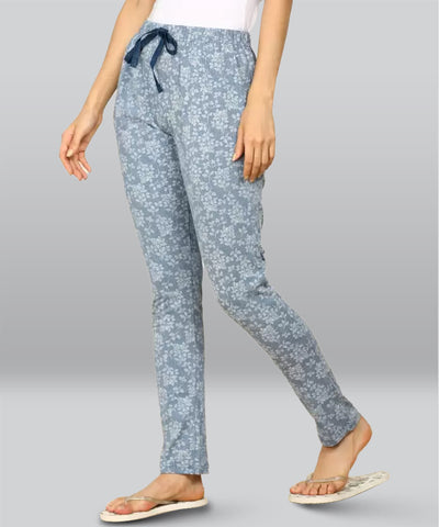 Blue Printed Relax Pyjama #601