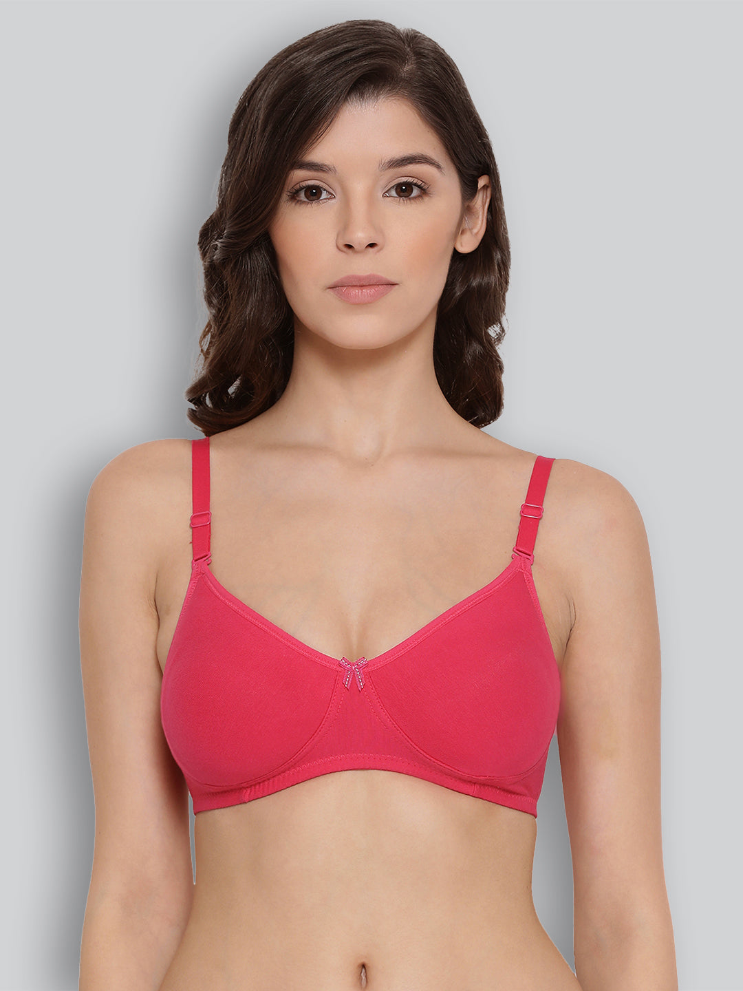 Pink Angela Non-Padded Secret Support T-shirt Bra #514 – LYRA
