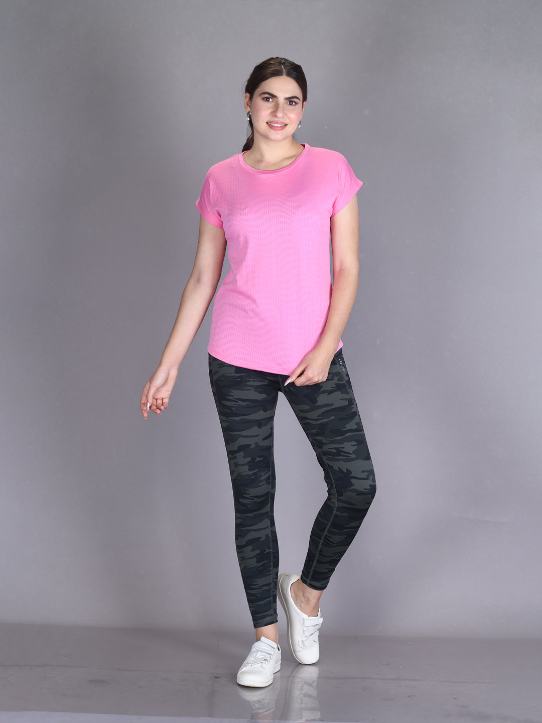 Pink Dri-Fit Play Series Active Wear Top #AT024