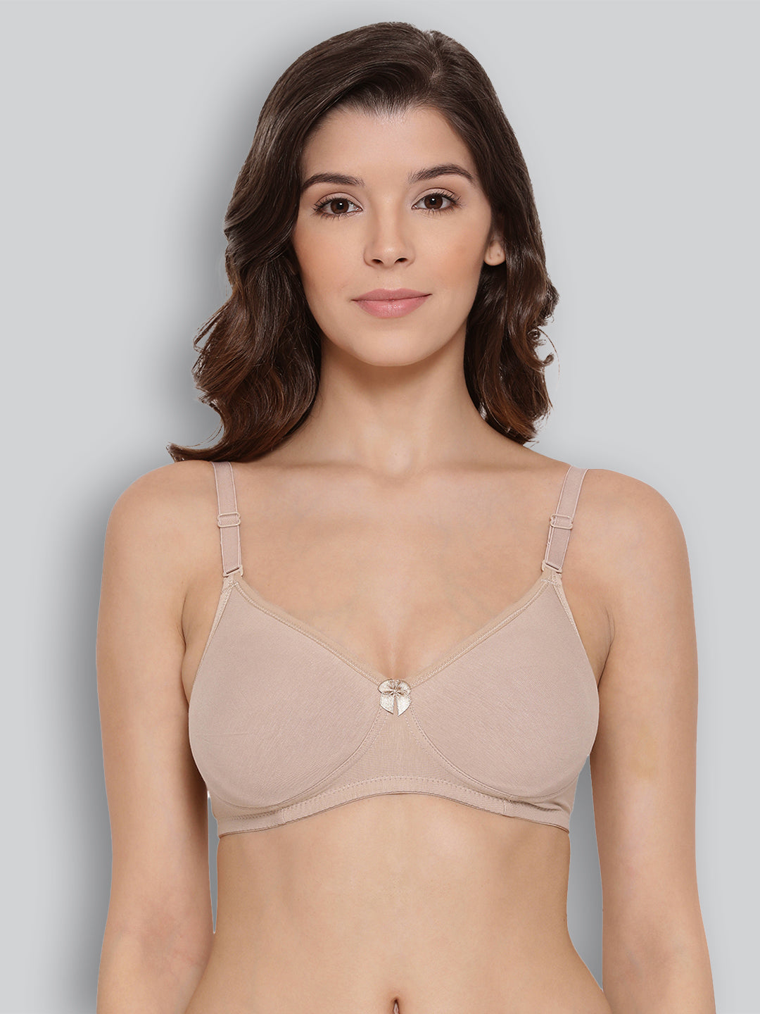 Buy Lyra Single Layered Non-Wired 3/4Th Coverage T-Shirt Bra (Pack of 2) -  Wine Royalblue at Rs.598 online