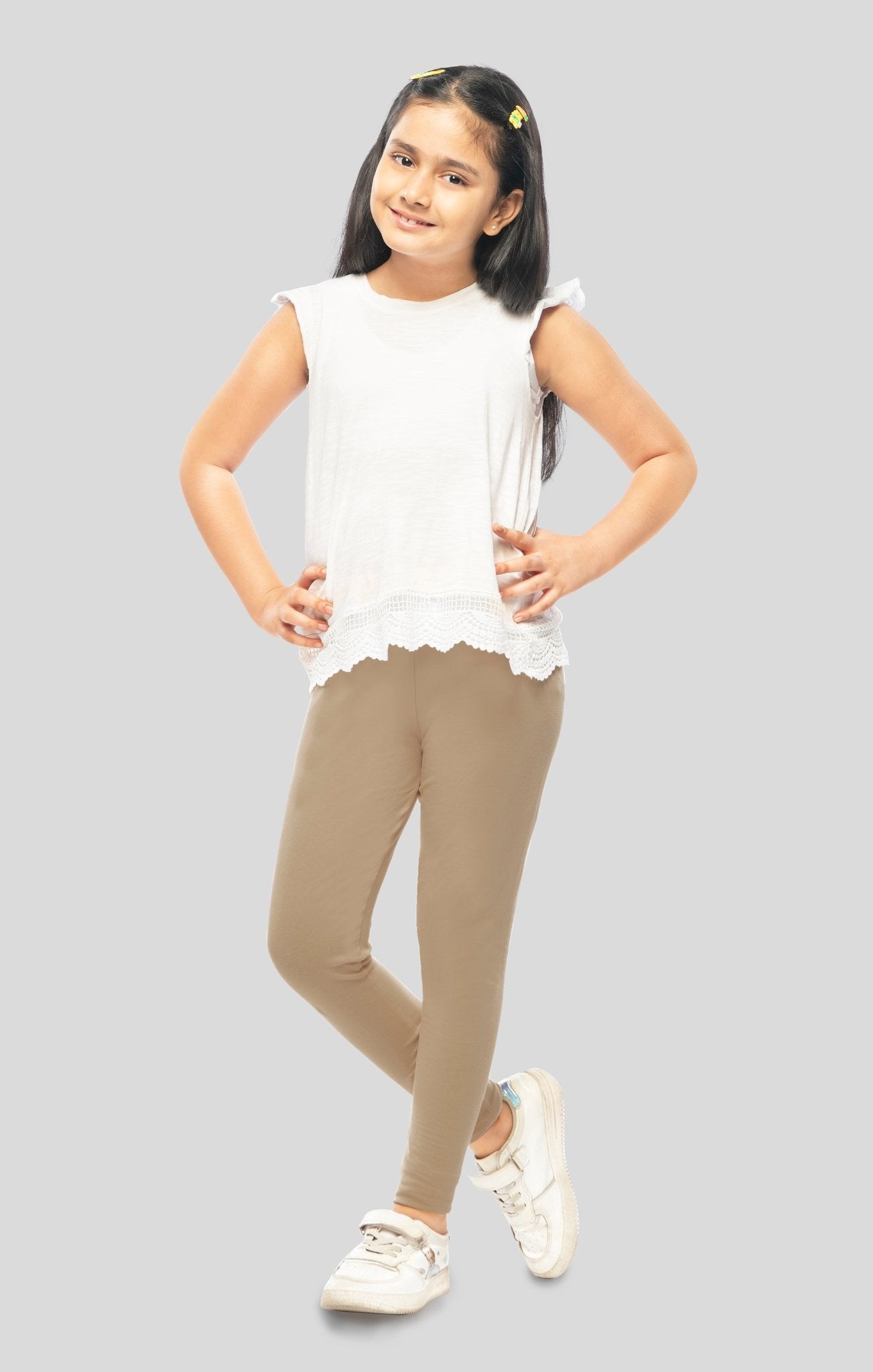 Beige leggings kids hotsell