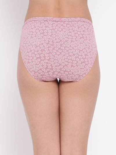 Printed Inner Elastic Bikini Assorted Panty #215