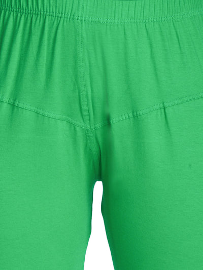 Green Premium Churidar Leggings