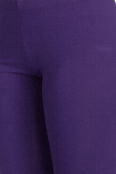 Purple Capri Leggings