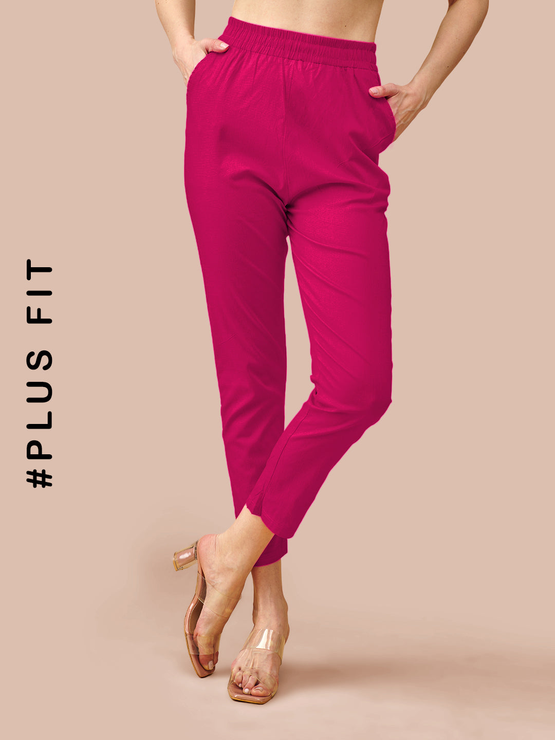 Pink Cotton Pant