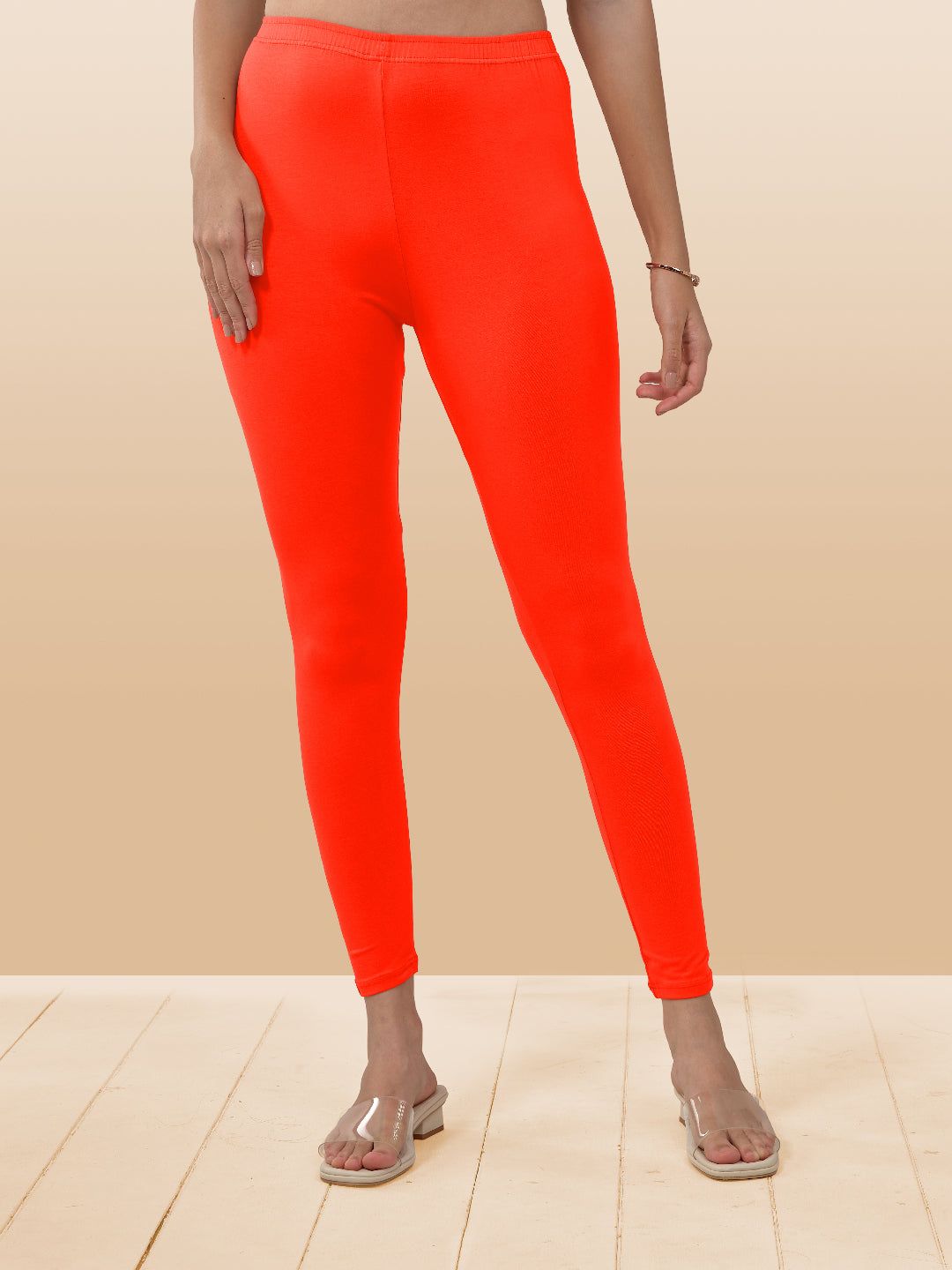 Coral Ankle Length Leggings