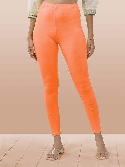 Coral Ankle Length Leggings