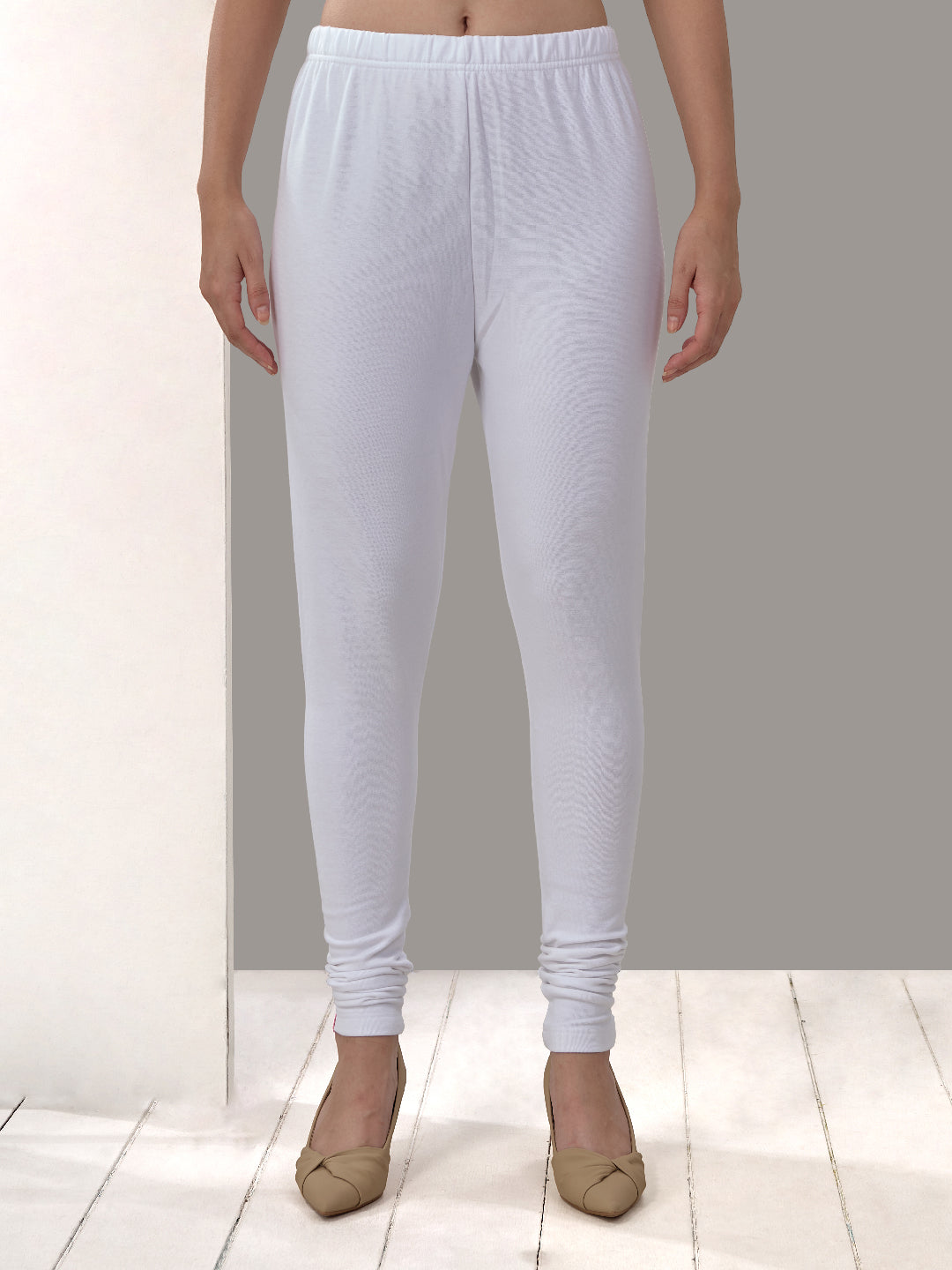 White Winter Leggings