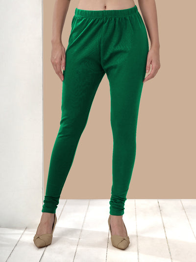 Green Winter Leggings