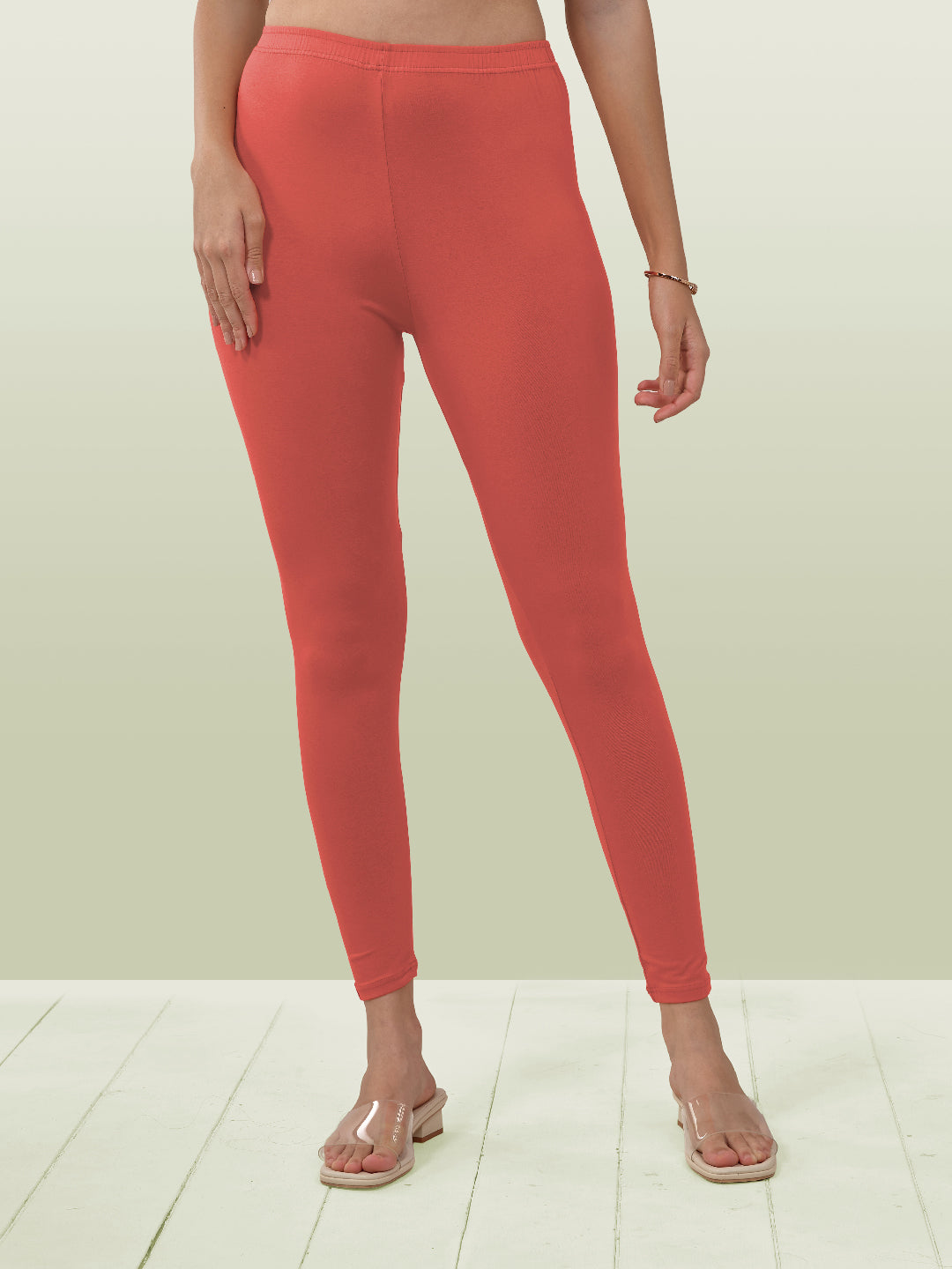 Coral Ankle Length Leggings