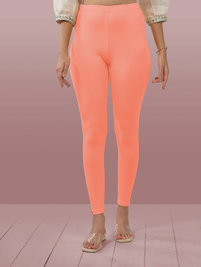 Coral Ankle Length Leggings