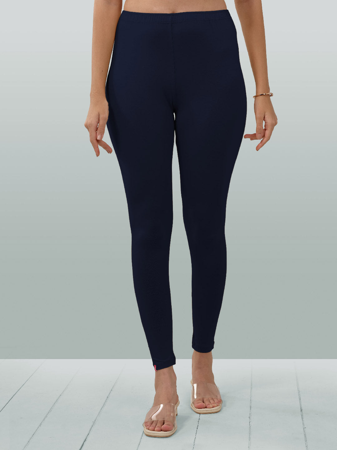 Navy Ankle Length Leggings