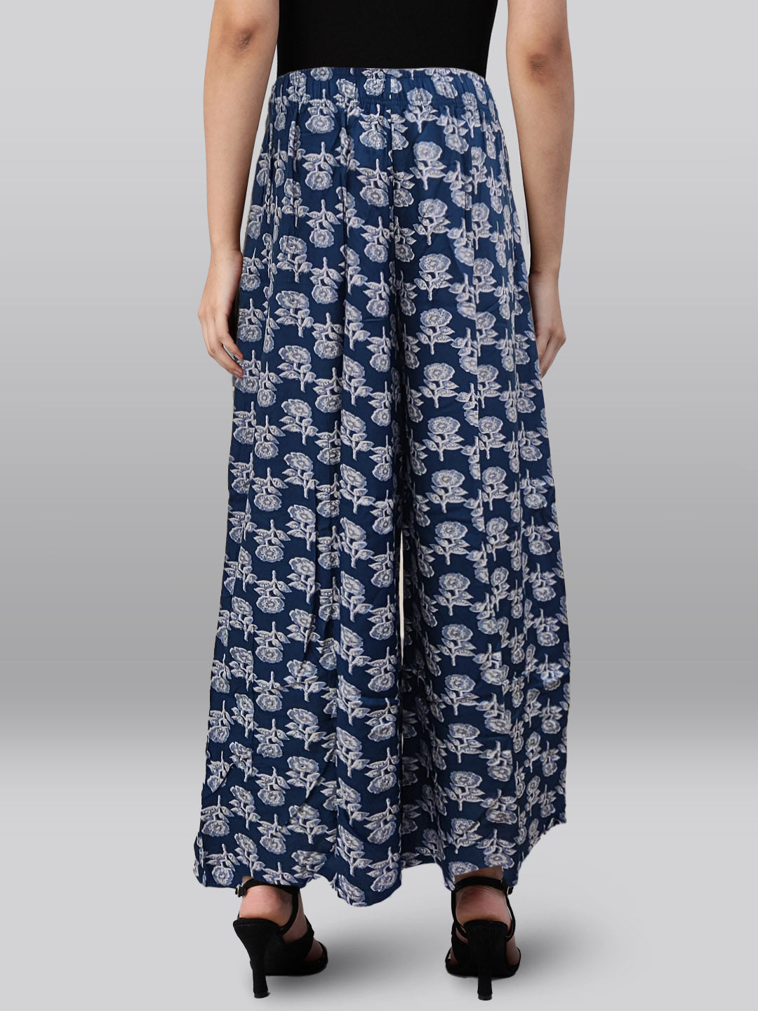 Blue Printed Palazzo