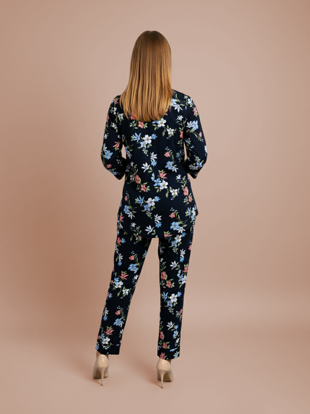 Lyra Women's Printed Premium Rayon B3 Co-ord Set