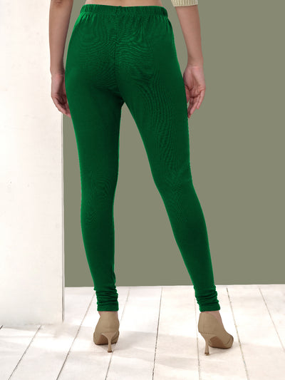 Green Winter Leggings