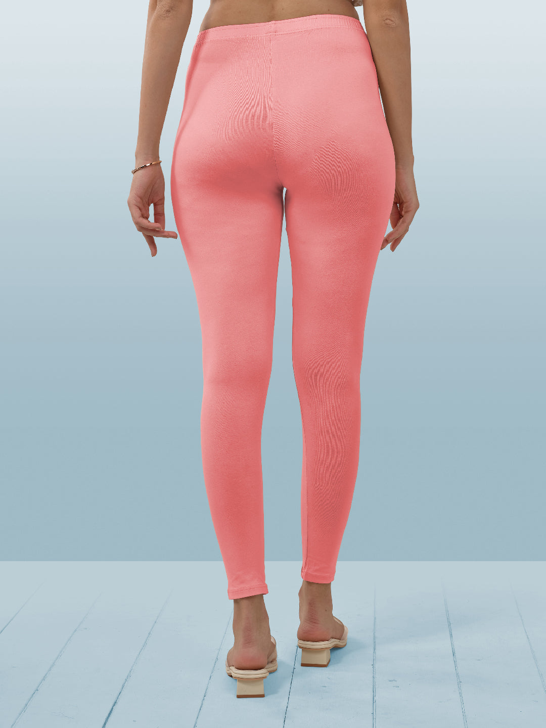 Coral Ankle Length Leggings