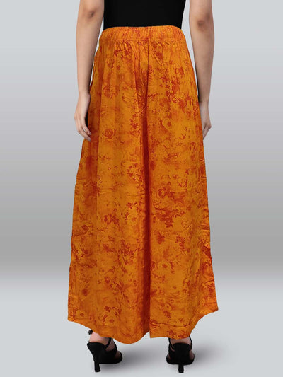 Yellow Printed Palazzo