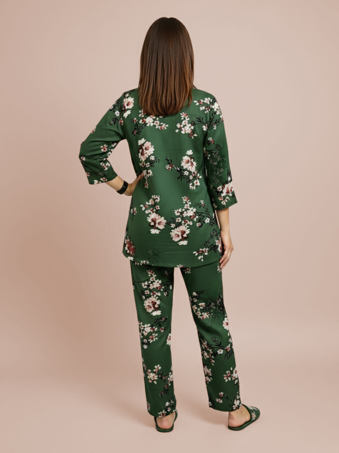 Lyra Women's Printed Premium Rayon B3 Co-ord Set