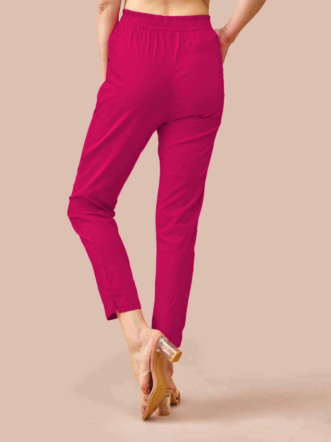 Pink Cotton Pant