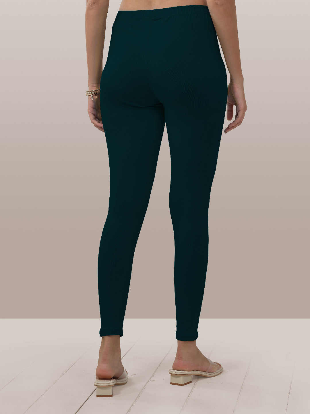 Navy Ankle Length Leggings