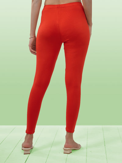 Coral Ankle Length Leggings