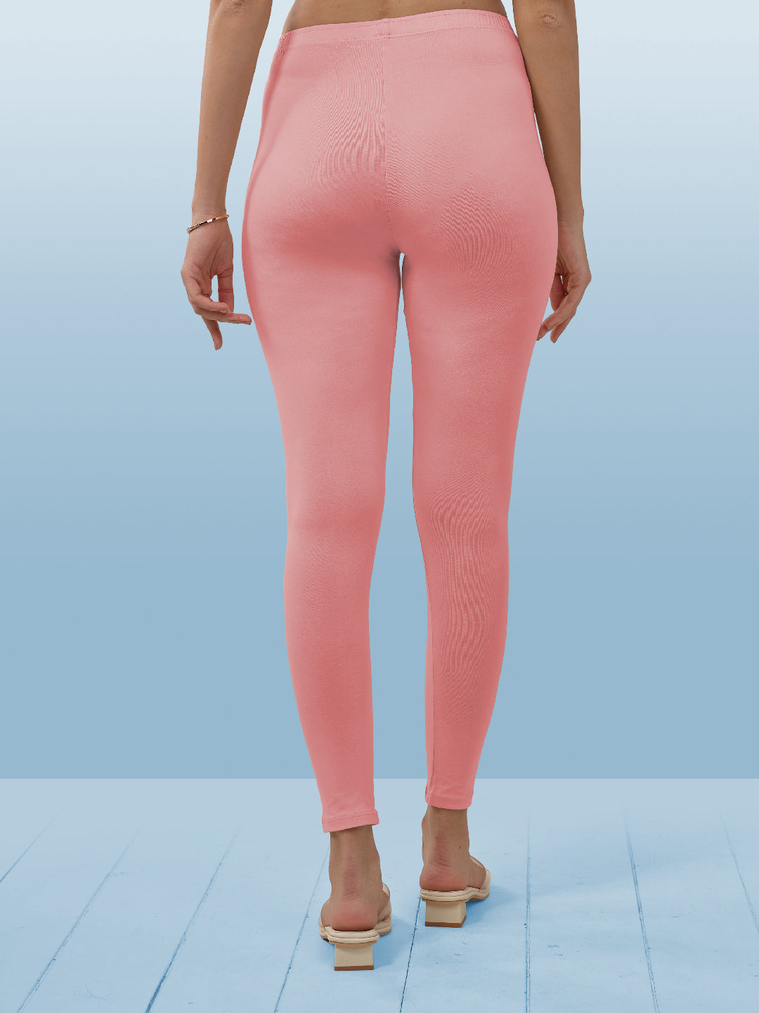 Coral Ankle Length Leggings