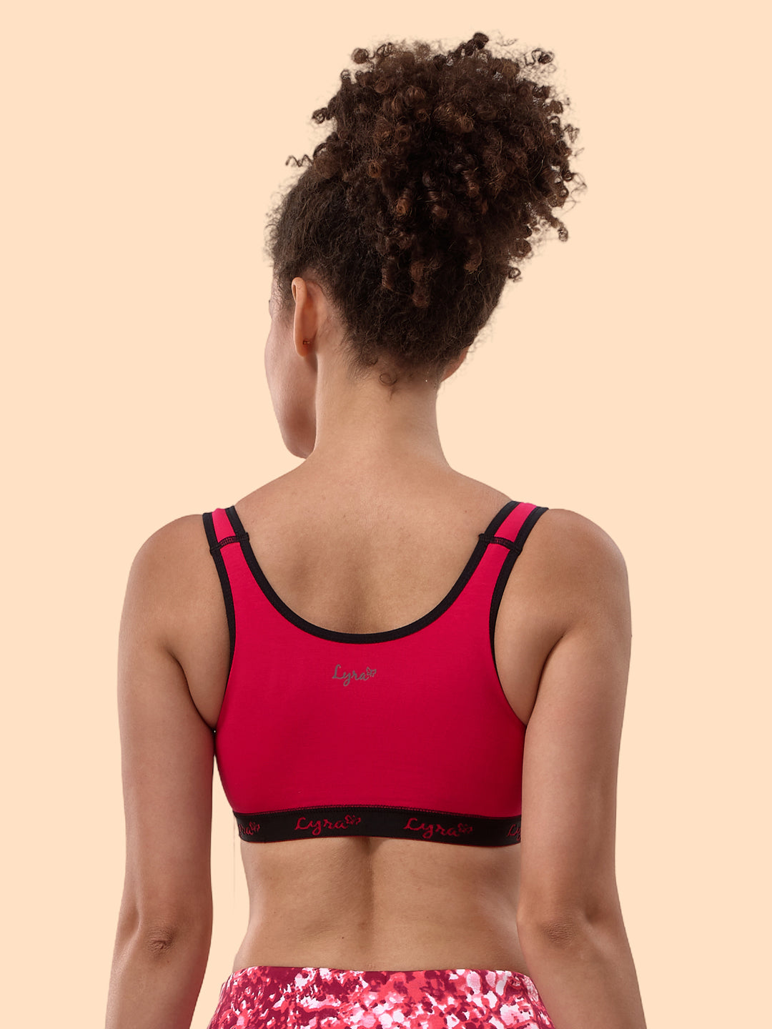 Pink Non-Padded Sports Bra #531