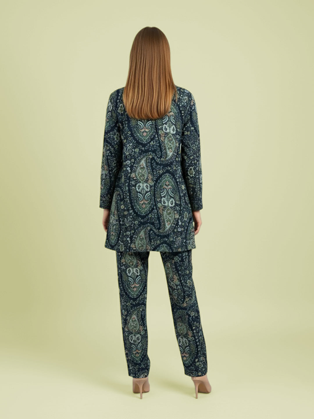 Lyra Women's Printed Premium Rayon B4 Co-ord Set