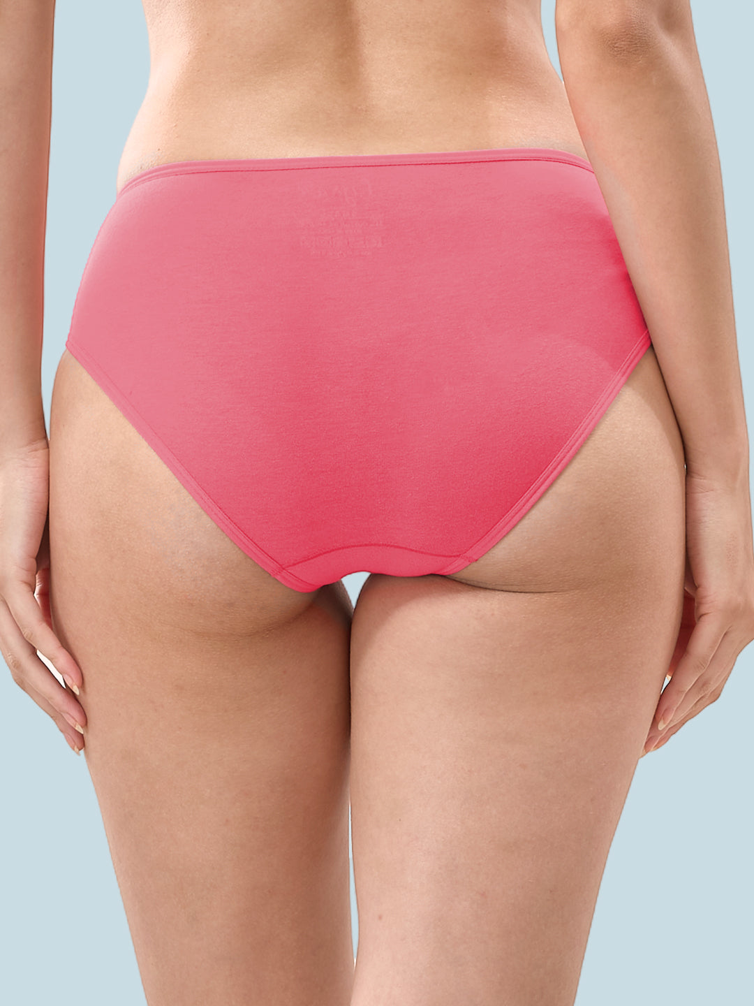 Solid Inner Elastic 4 Way Strech Hipster Assorted Color Panty #222