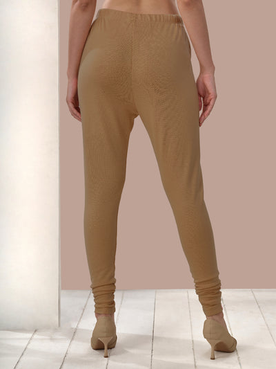 Beige Winter Leggings