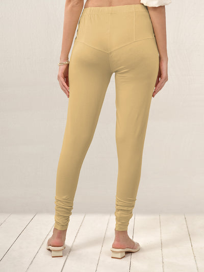 Brown Premium Churidar Leggings
