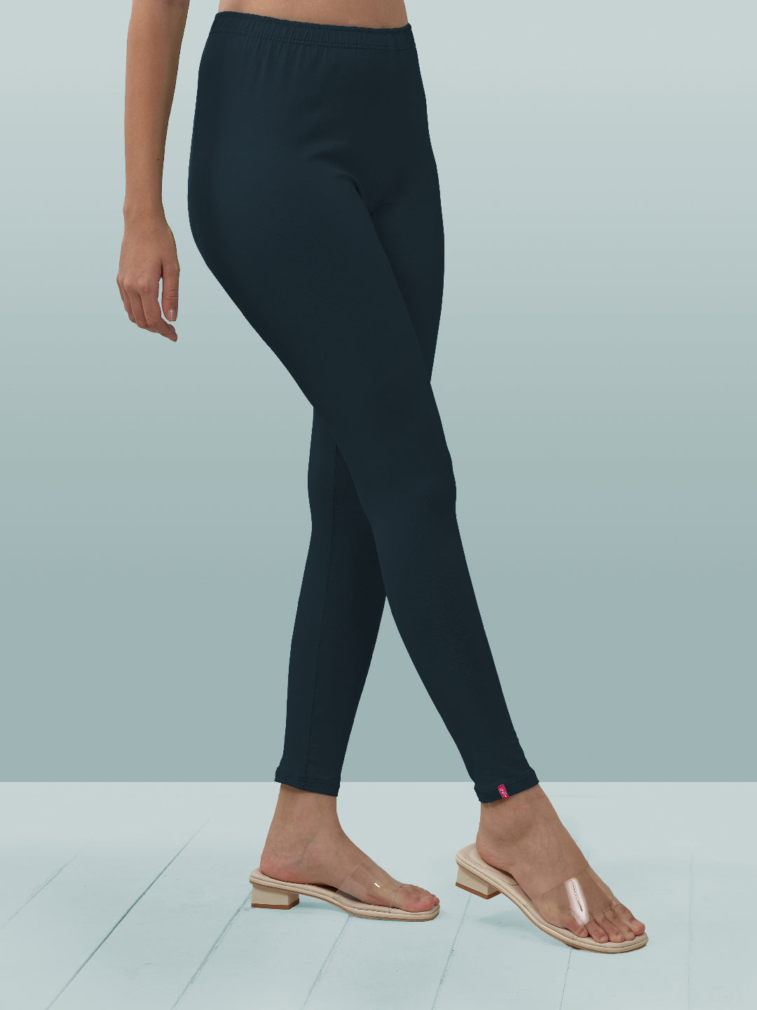 Navy Ankle Length Leggings