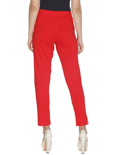 Black And Red Kutri Pant Combo Pack