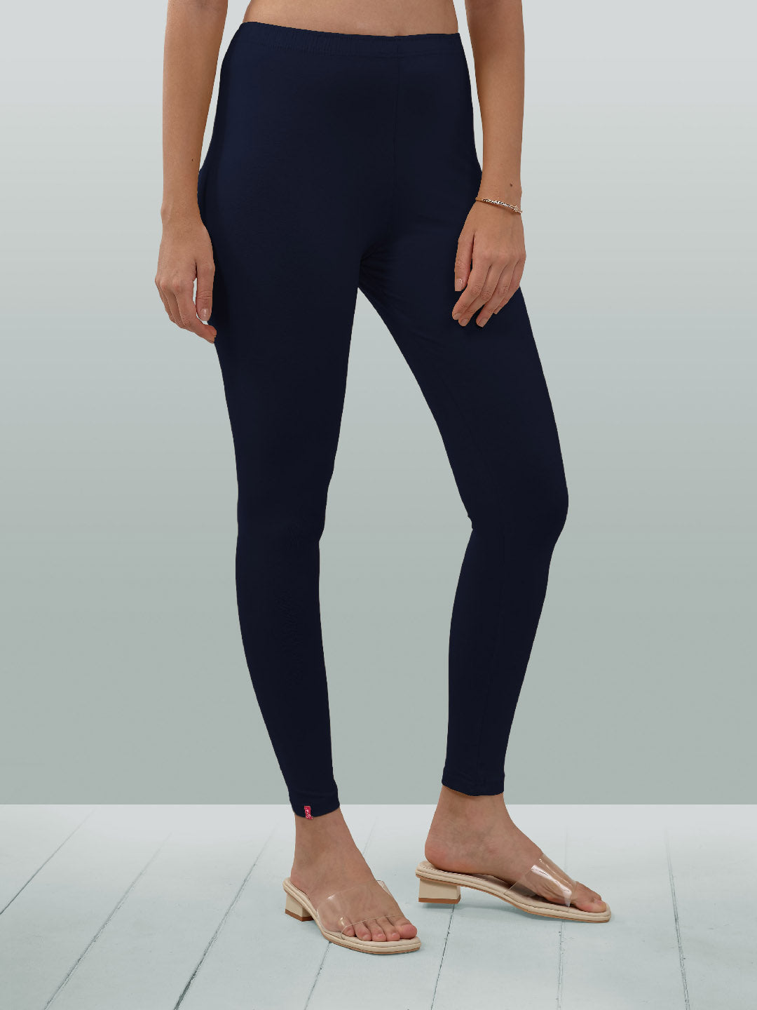 Navy Ankle Length Leggings