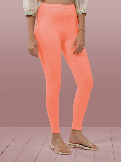 Coral Ankle Length Leggings