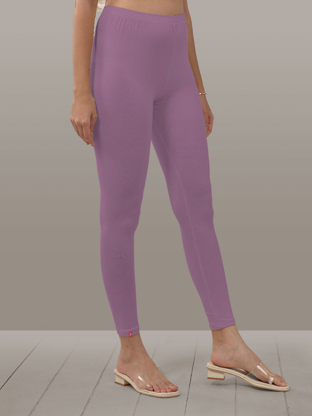 Purple Ankle Length Leggings