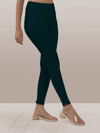 Navy Ankle Length Leggings