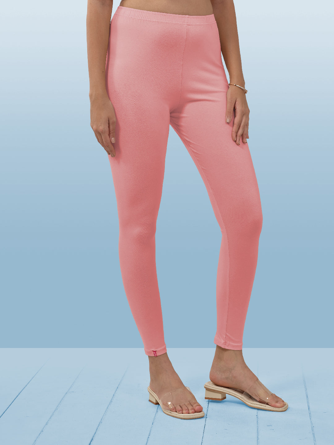 Coral Ankle Length Leggings