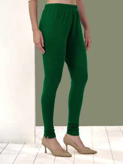 Green Winter Leggings