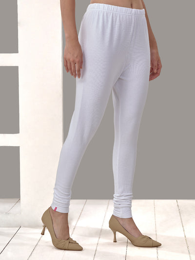 White Winter Leggings