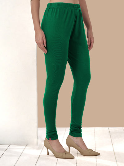 Green Winter Leggings