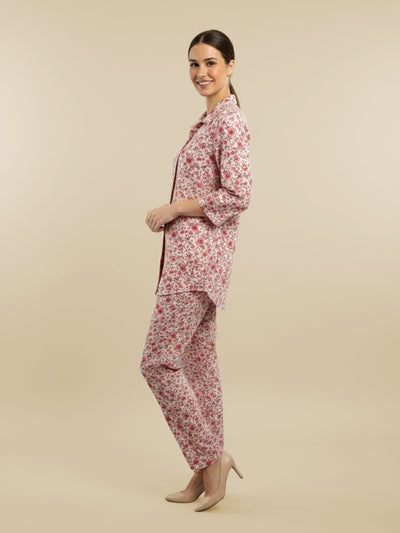 Lyra Women's Printed Premium Rayon B4 Co-ord Set