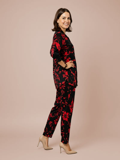 Lyra Women's Printed Premium Rayon B3 PR5 Co-ord Set