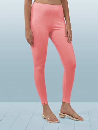 Coral Ankle Length Leggings