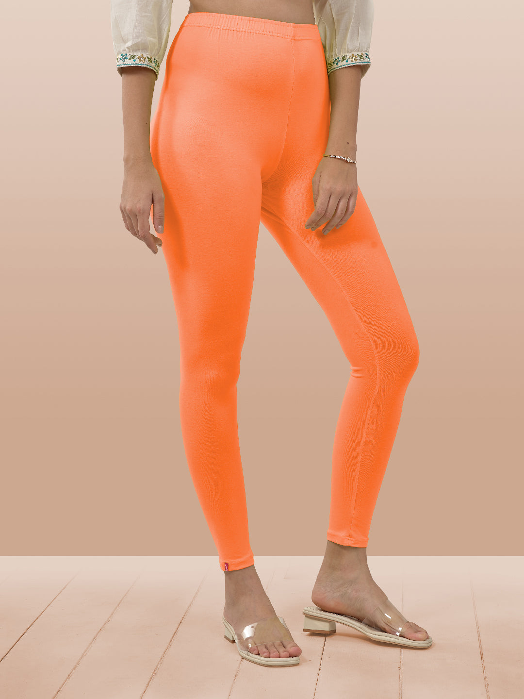 Coral Ankle Length Leggings