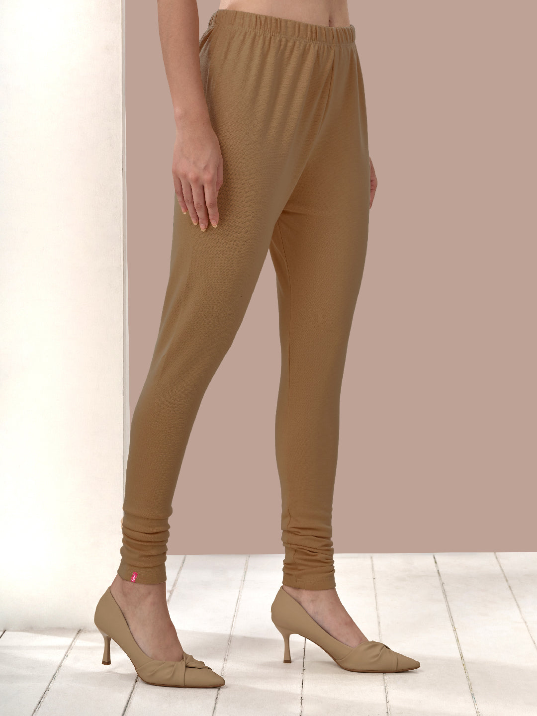 Beige Winter Leggings