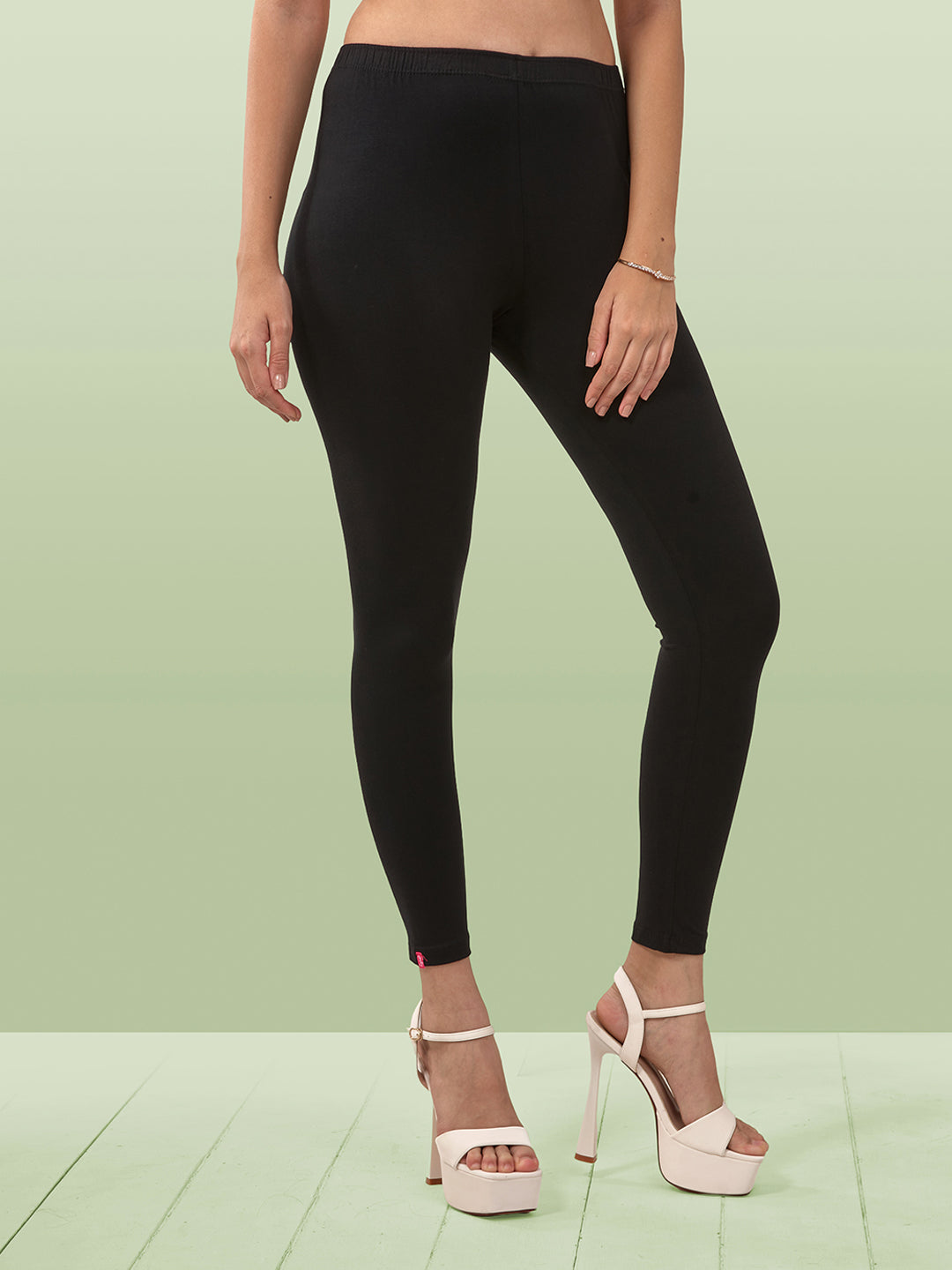 Black Ankle Length Leggings