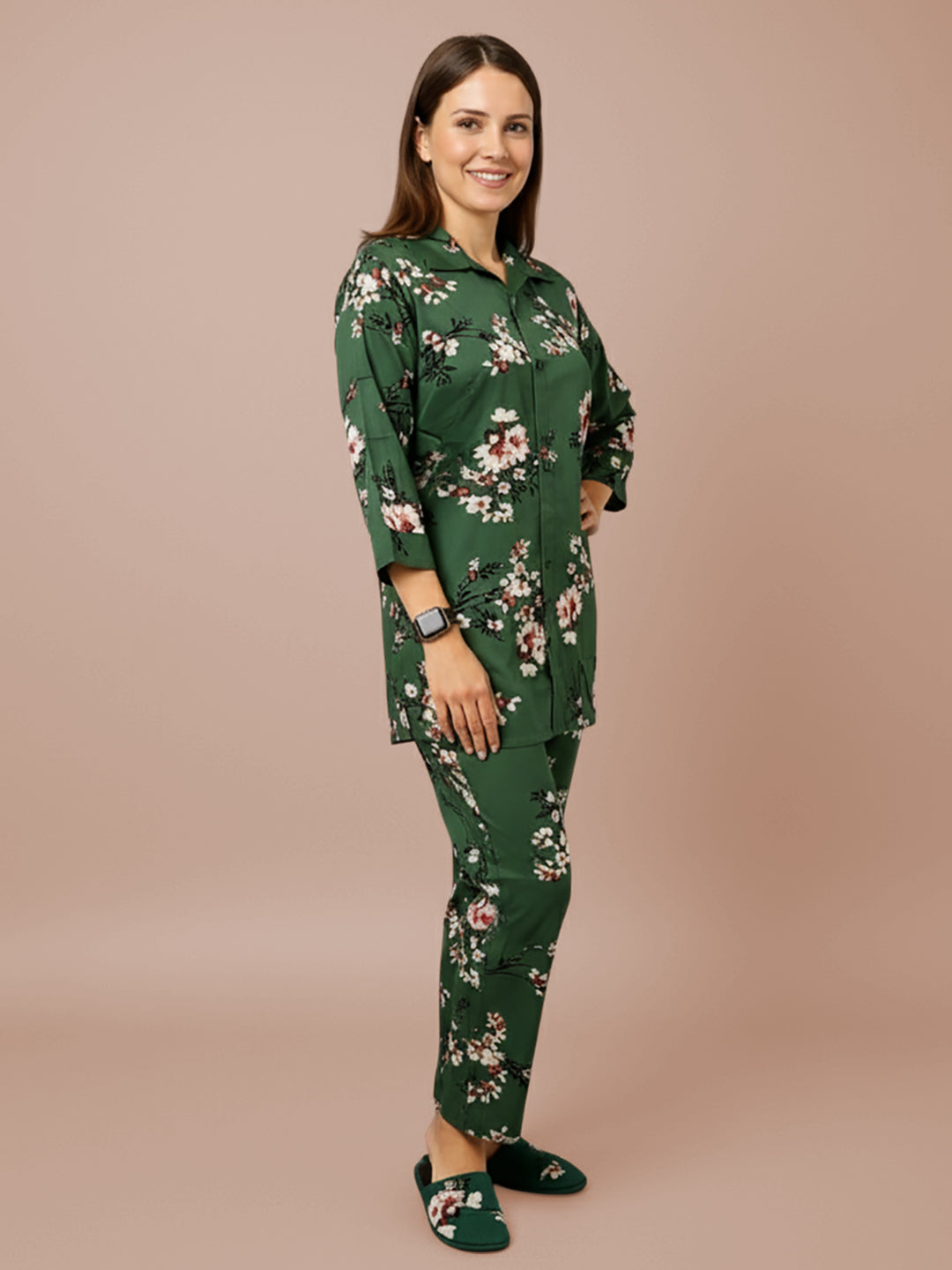 Lyra Women's Printed Premium Rayon B3 Co-ord Set